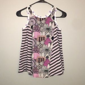 Matilda Jane multi patterned tank